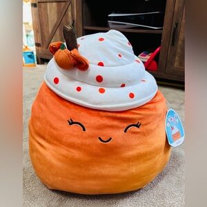 Pumpkin spice latte squishmallow